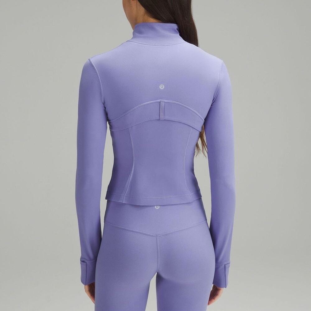 NEW Lululemon Define Cropped Jacket Nulu in Dusty Lilac Size 10 - Picture 3 of 10